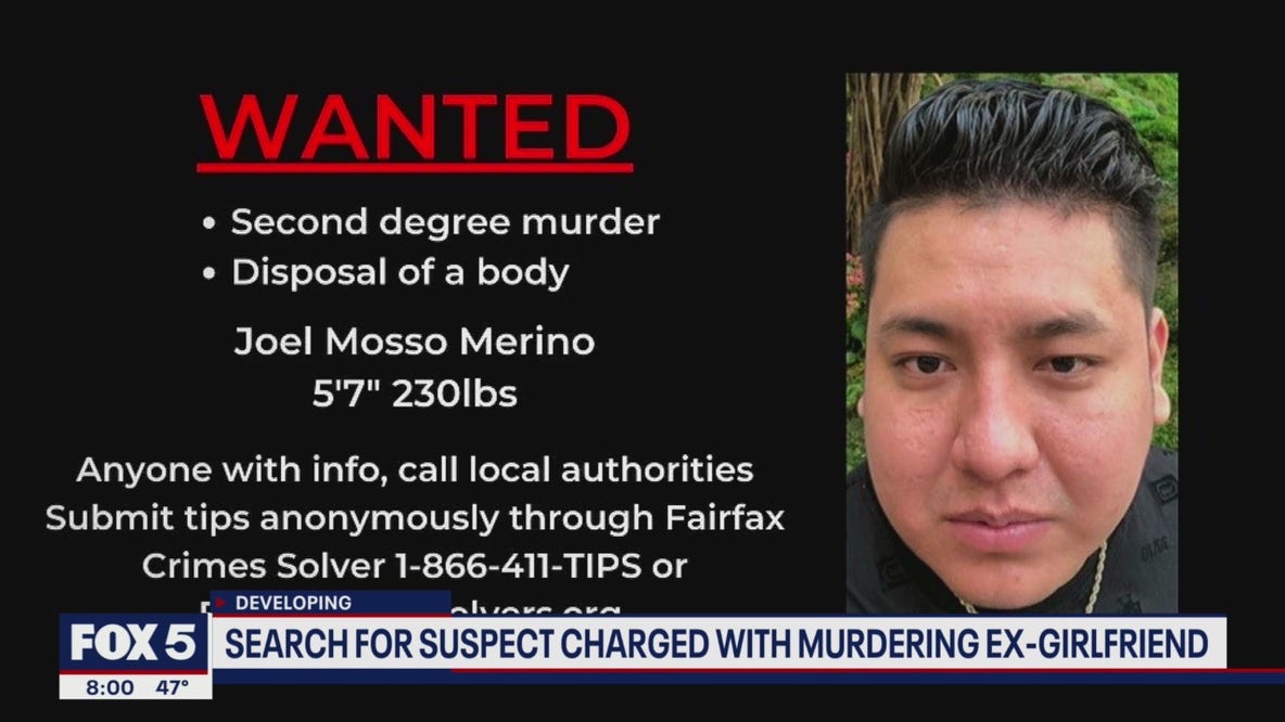 Fairfax County woman missing for more than a week believed to have been killed by ex-boyfriend: police